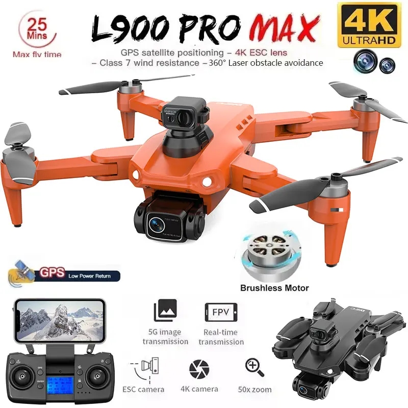 L900 Pro MAX GPS Drone 4K Prof - Drone Camera Hd recensione e prezzo