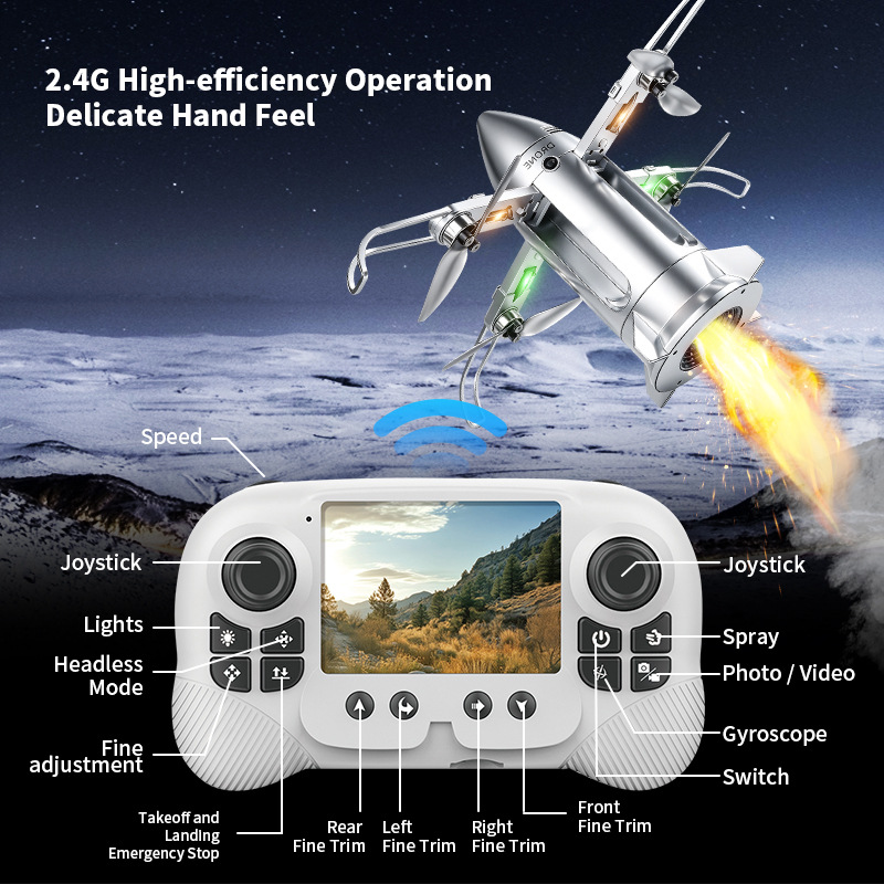 Drone OZ X6 Rocket con schermo - Drone Camera Hd recensione e prezzo