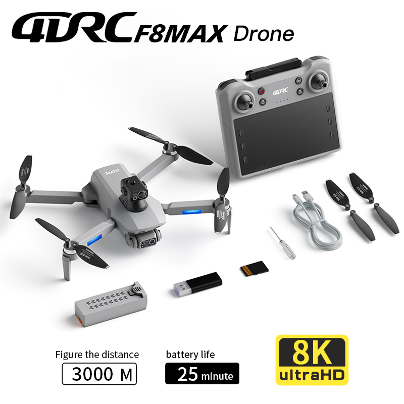 F8 MAX GPS Drone Professionale - Drone Camera 4K recensione e prezzo